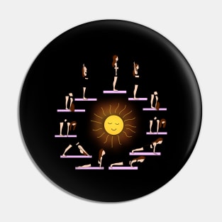 Sun salutations Pin