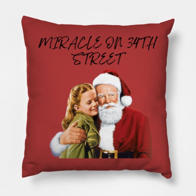 Miracle On 34th Street Pillow by CreativeDesignStore
