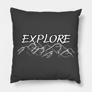 Explore - Land Pillow