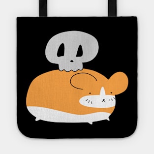 Tiny Skull and Hamster Tote