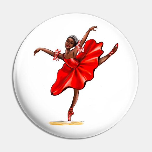 Ballet in red pointe shoes, dress and crown - ballerina doing pirouette in red tutu Pin by Artonmytee