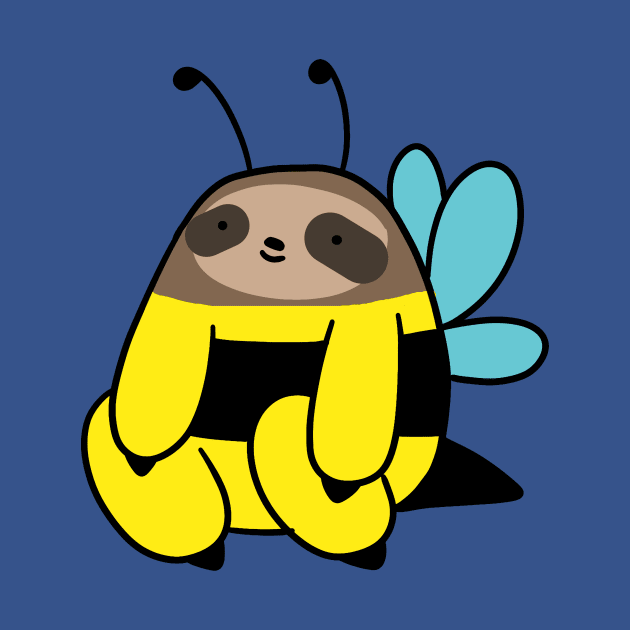 BumbleBee Sloth by saradaboru