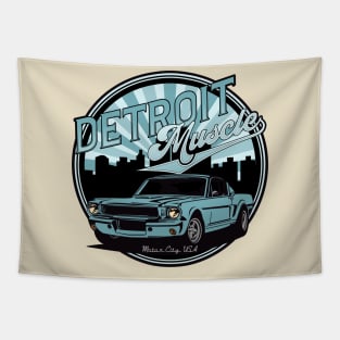 Detroit Muscle Tapestry