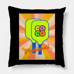 Groovy Pickleball Pillow