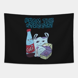 From The Streets! Garbage Gang From The Block (Night Version) Tapestry