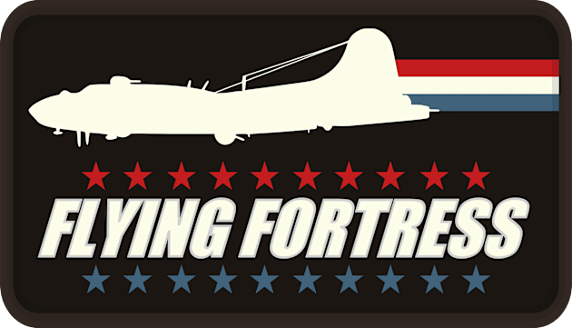 B-17 Flying Fortress Patch Kids T-Shirt by Tailgunnerstudios