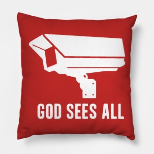 God sees all Pillow