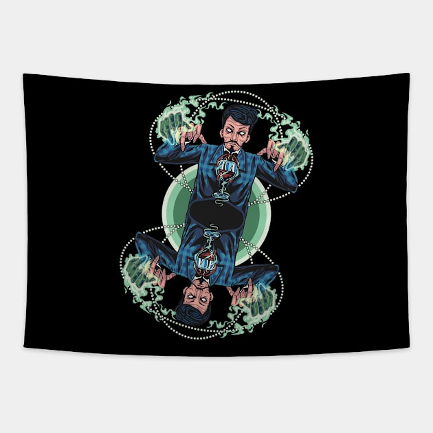 black magic 1 Tapestry by Crow Creations