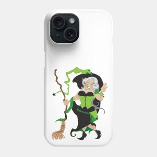 Granny Hex (green) Phone Case