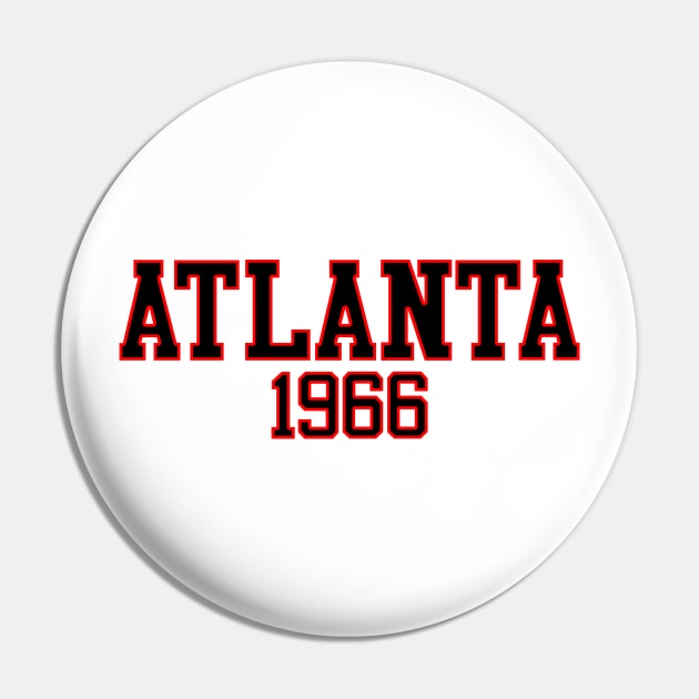 Atlanta 1966 (variant) Pin by GloopTrekker