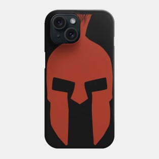 Red spartan helmet Phone Case