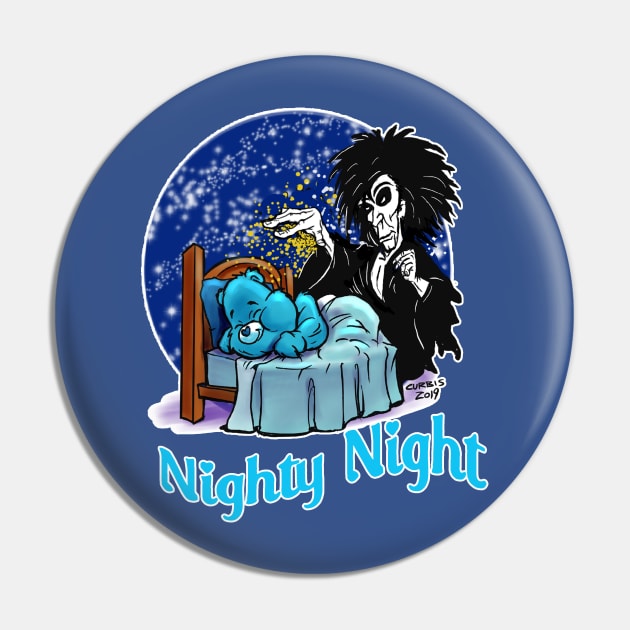 Nighty Night Pin by Biomek