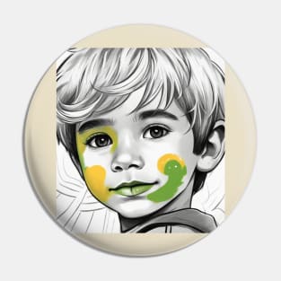 face painting Pin