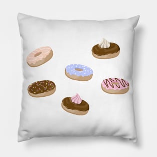 Assorted Doughnuts Pillow