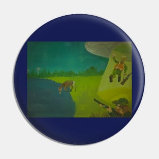 Abduction at dusk Pin