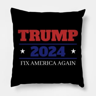 Trump 2024 Fix America Again Pillow