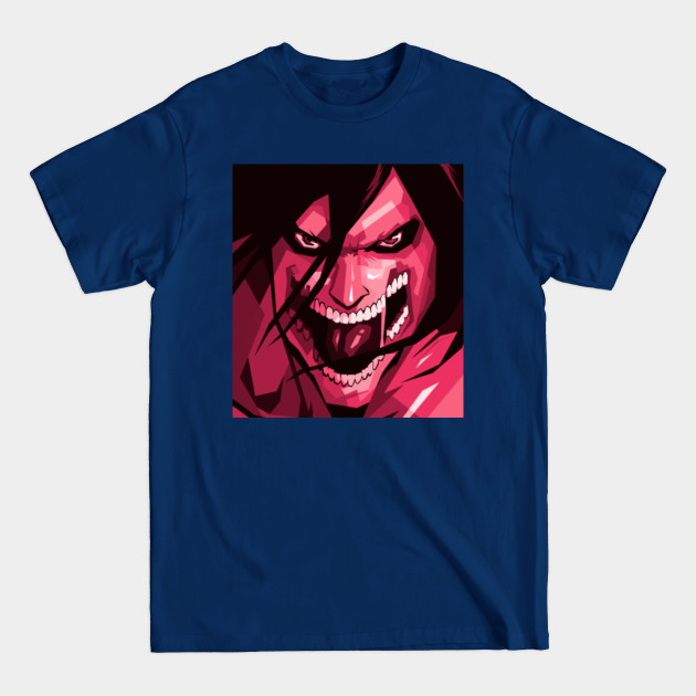 Discover Eren yeager attack mode titan - Eren Jaeger - T-Shirt