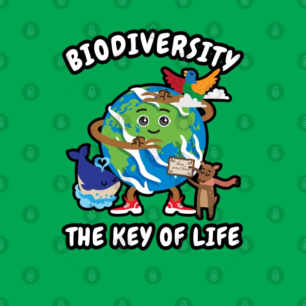 🦜 Biodiversity Is the Key of Life, Save the Earth by Pixoplanet