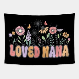 Loved Nana Grandmother Day Best Grandma Birthday Tapestry