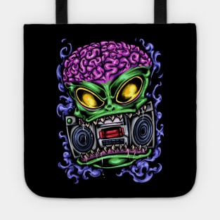 Alien Boom Box Tote