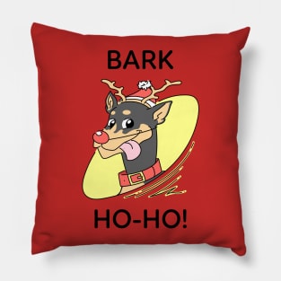 Bark Ho Ho Pillow