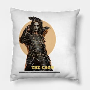 the crow 2 Art Drawing Pillow