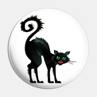 Halloween Cat Pin