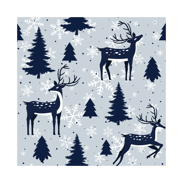 Winter Deer by taoistviking
