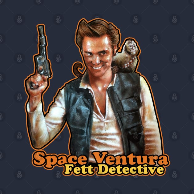 Space Ventura - Fett Detective by Art By James Hance