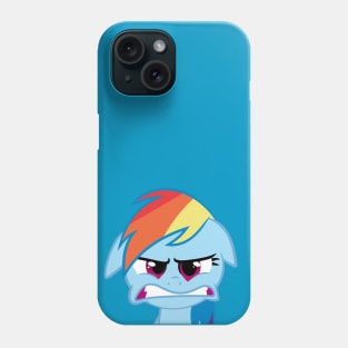 Angry Rainbow Dash Phone Case