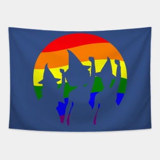 Witches Vote-Gay Pride! Tapestry