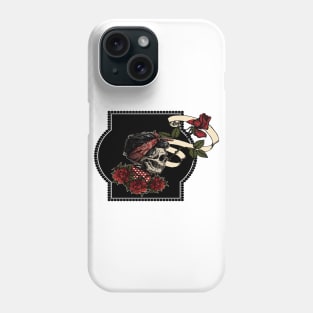 The PinUp Skull Phone Case