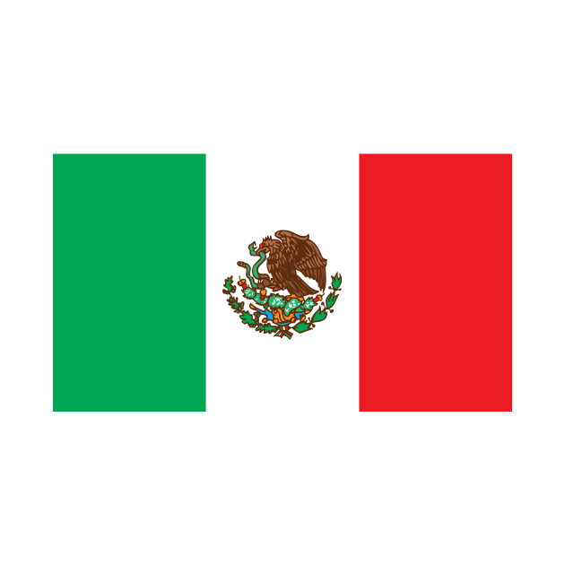 Mexican Flag by Estudio3e