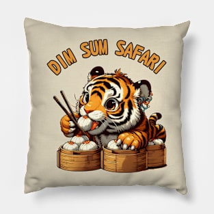 Dim sum Bengal tiger Pillow
