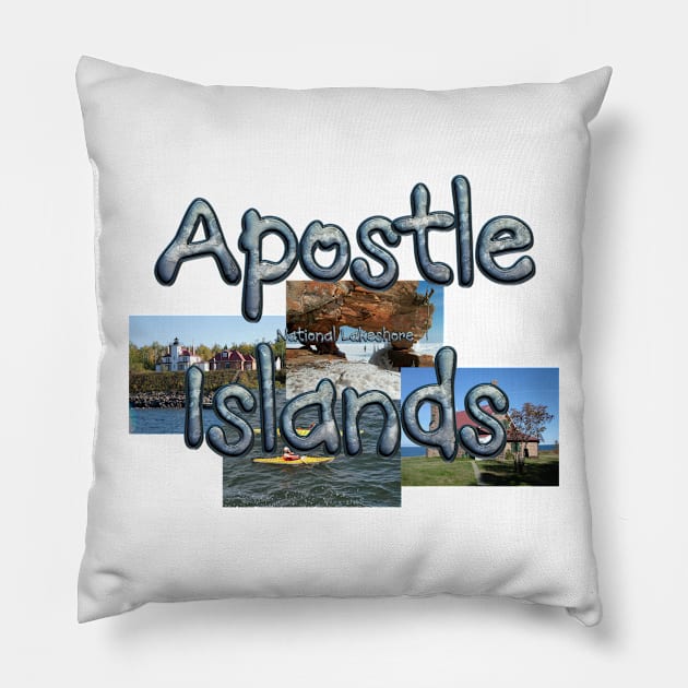 Apostle Islands Pillow by teepossible
