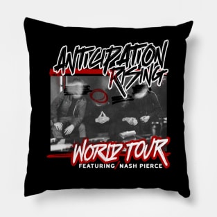 Anticipation Rising Band Tee - Dark Version Pillow