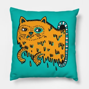 Liquid cat Pillow