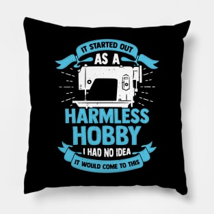 Funny Sewing Machines Sewer Gift Pillow