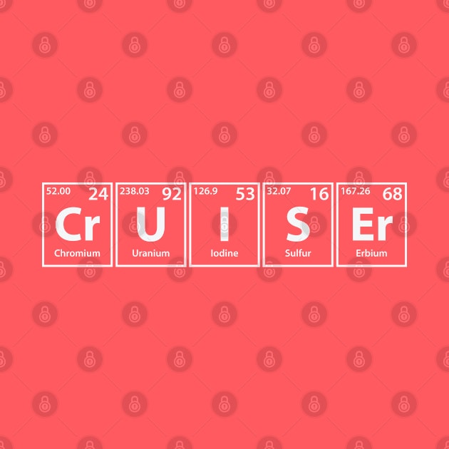 Cruiser (Cr-U-I-S-Er) Periodic Elements Spelling by cerebrands