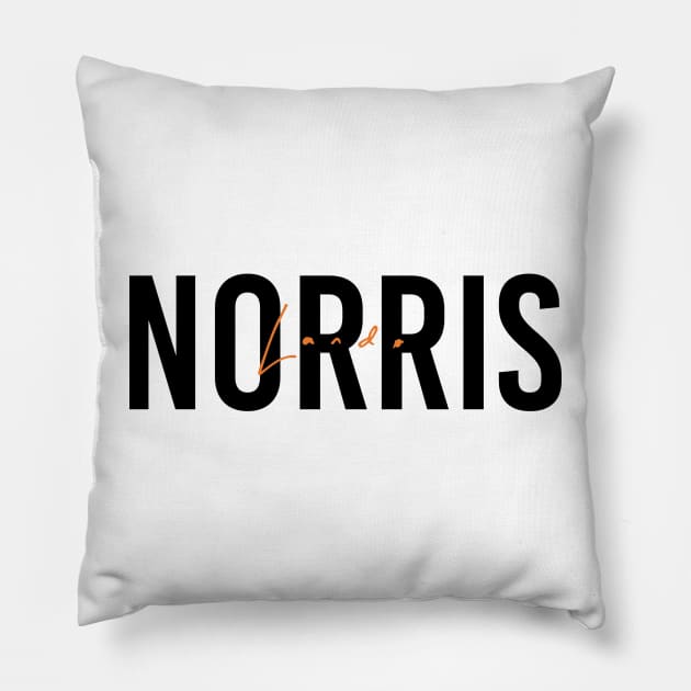 Lando Norris Design #2 Pillow by GreazyL