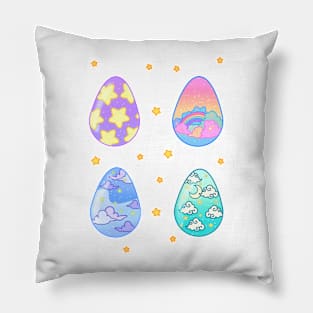 Magical Easter Eggs Pillow