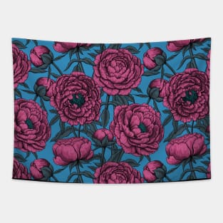 Peony garden Tapestry