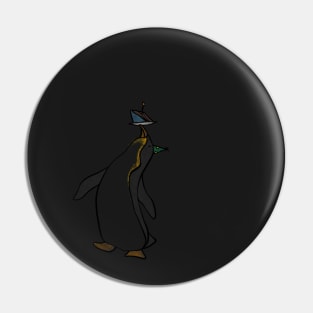 Penguin Birthday Pin