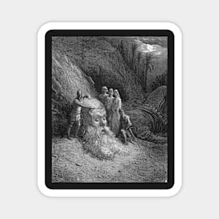 Orlando Furioso - Gustave Dore Magnet