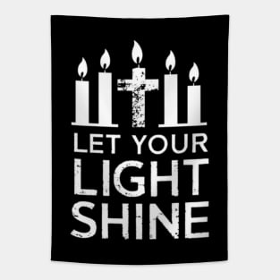 Let Your Light Shine - Matthew 5:16 Tapestry