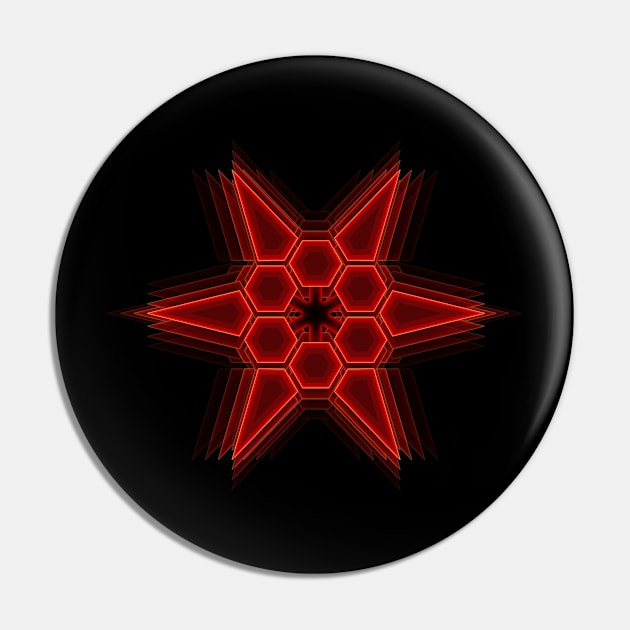 HEX-BURST Pin by Marshaluhls