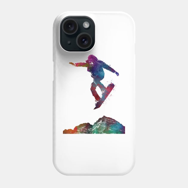 Ski sport art #ski #sport Phone Case by JBJart