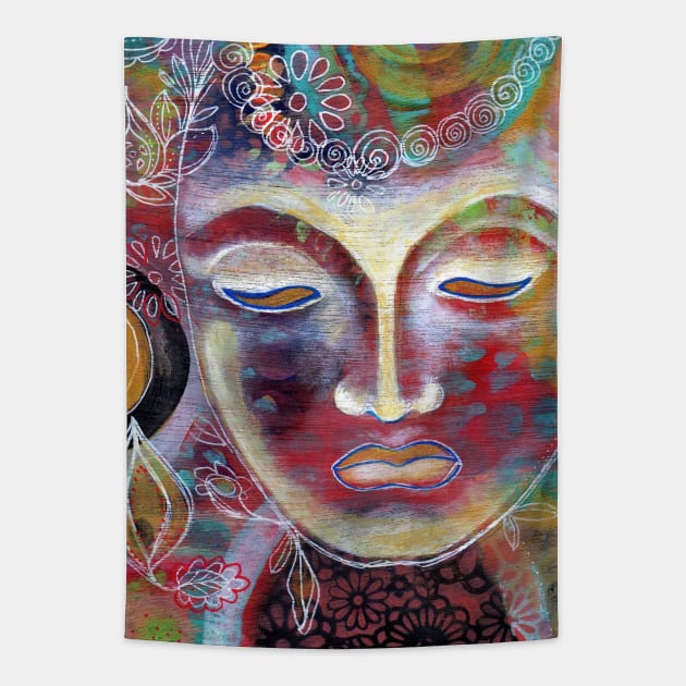 Buddha Tapestry by gaea
