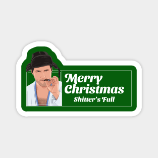 Merry Christmas - Shitter's Full Magnet