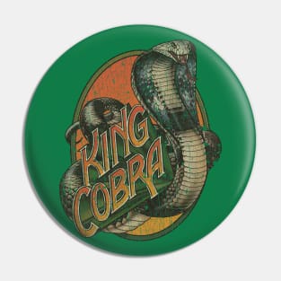 King Cobra Roller Coaster 1984 Pin